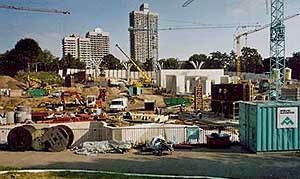 Elefantenhaus-Baustelle