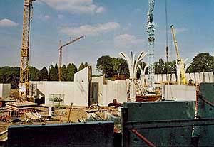 Elefantenhaus-Baustelle